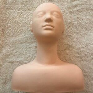 Mannequin Head/Shoulders for Massage & Esthetics